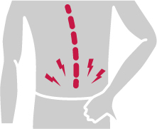 spine outcome from sos syracuse orthopedic specialists graphic for back pain