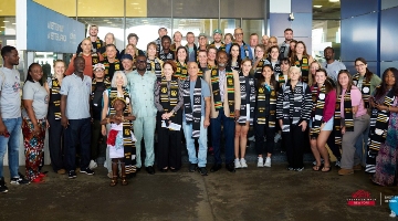 group picture ghana mission complete sos thankful for community support for operation walk ny 2025