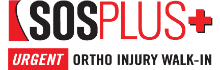Urgent Orthopedic Care near Syracuse NY SOS PLUS Walk-In Acute Ortho Injury Care Logo