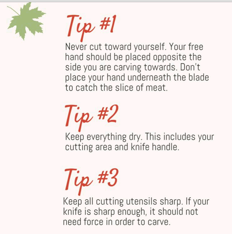 Turkey Carving Safety Tips