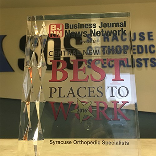 SOS #22 Best Place to Work in CNY