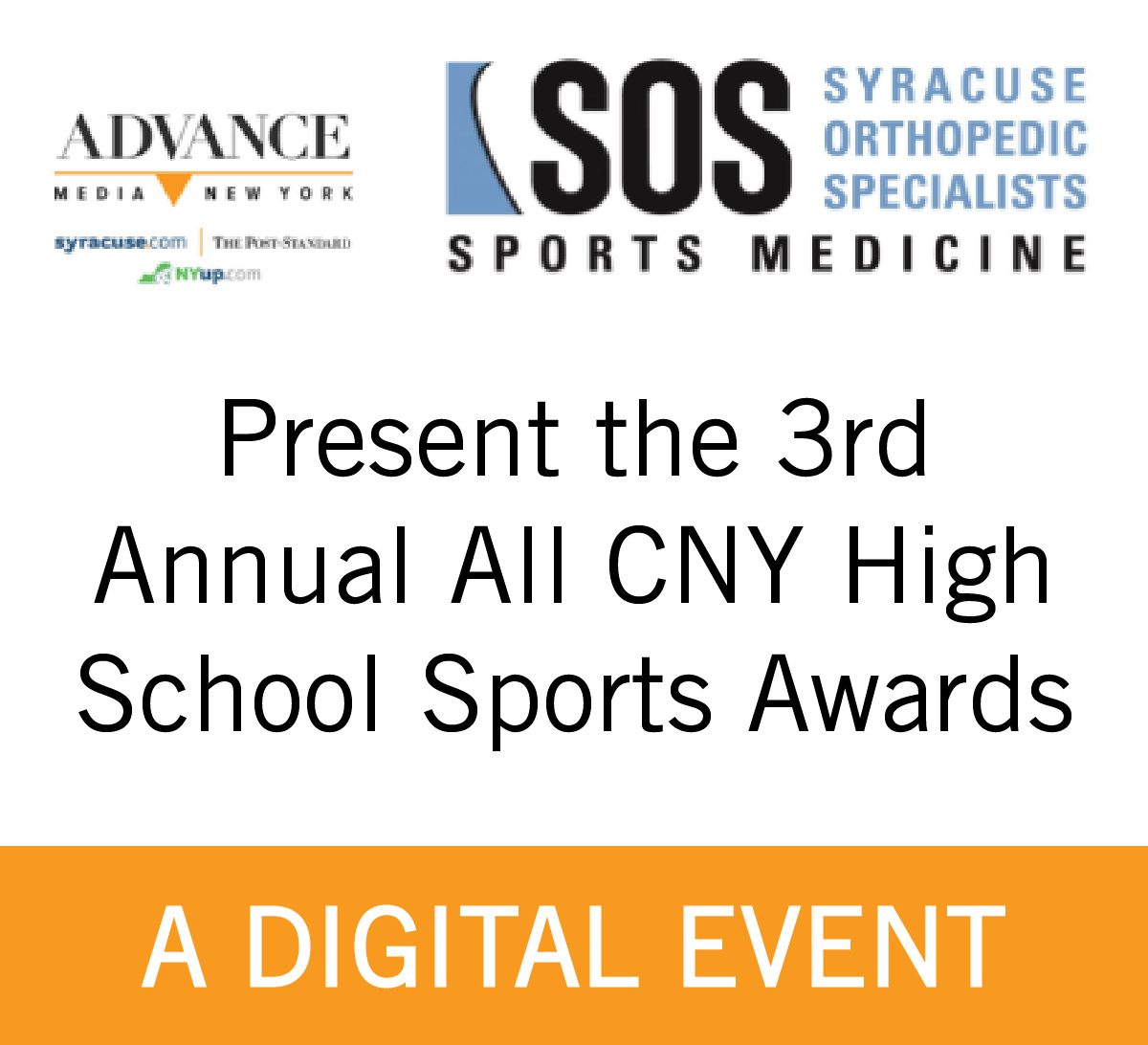 The Post-Standard & Syracuse Orthopedic Specialists present the 3rd Annual All CNY High School Sports Awards