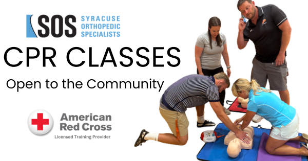 CPR Classes Open to the Community Red cross certified