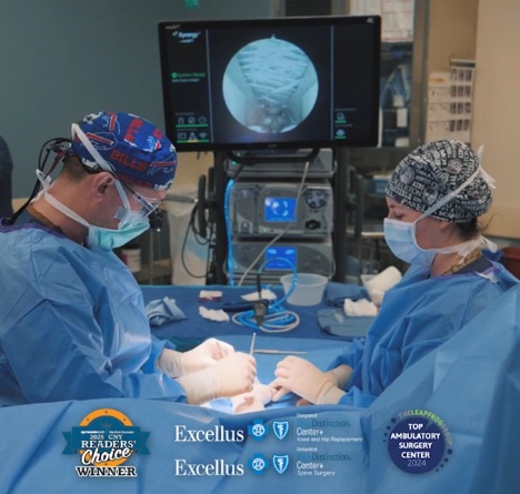 orthopedic surgeons near syracuse ny performing surgery syracuse dot com the post standard 2025 cny readers choice winner excellus logo designated blue distinction center plus knee and hip replacement spine surgery leapfrog top ambulatory surgery center 2024 award logo
