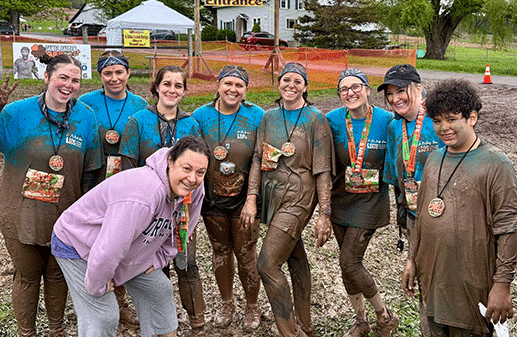 Daniel Barden Mudfest 2025 SOS Team Post-Run