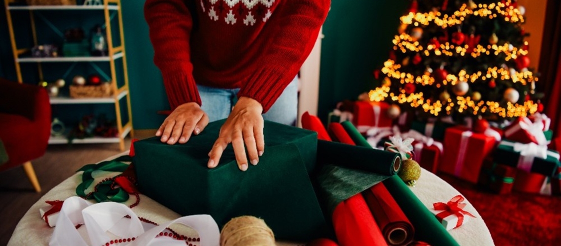 how to avoid back aches this holiday season wrapping presents
