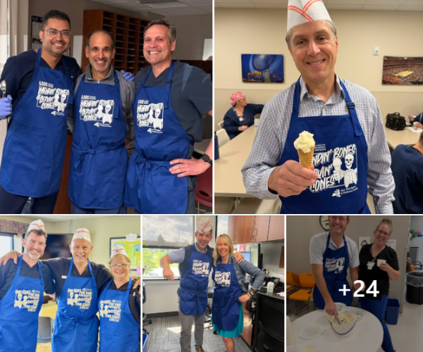 SOS Physicians Scoop Ice Cream