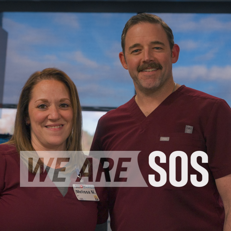 We are SOS - Nathan Everding and Melissa RN